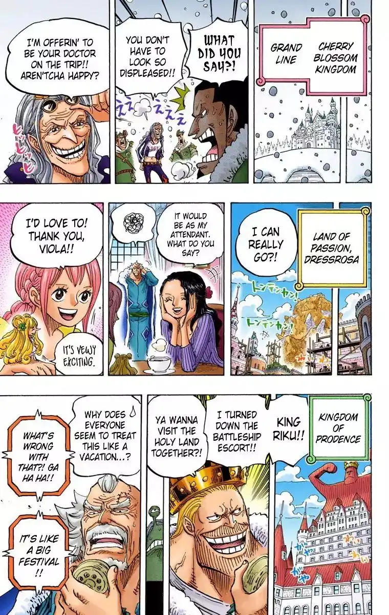 One Piece - Digital Colored Comics Chapter 823 9